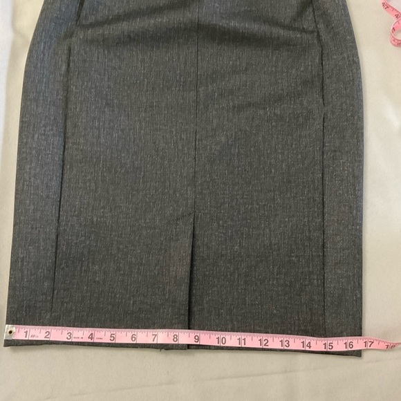 Liverpool Bia Pencil Skirt Gray Tweed Textured Stretch Pull On Women’s S… - Picture 7 of 10